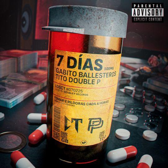 Coverafbeelding Gabito Ballesteros & Tito Double P - 7 Días