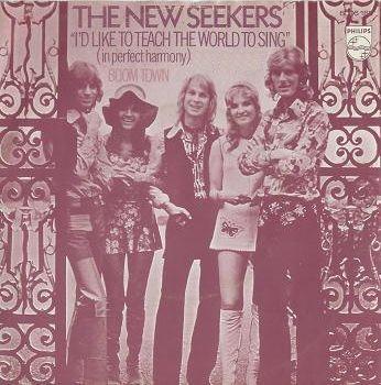 Coverafbeelding The New Seekers - I'd Like To Teach The World To Sing (In Perfect Harmony)