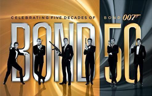 Coverafbeelding daniel craig, judi dench e.a. - bond 50: celebrating five decades of bond