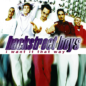 Coverafbeelding Backstreet Boys - I Want It That Way