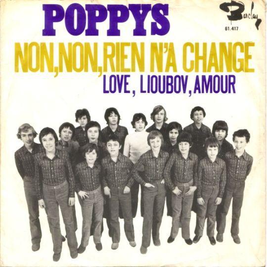 Coverafbeelding Poppys - Non, Non, Rien N'a Changé