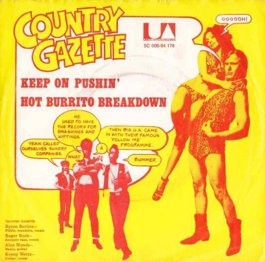 Coverafbeelding Country Gazette - Keep On Pushin'
