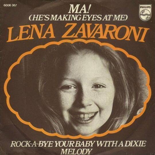 Coverafbeelding Lena Zavaroni - Ma! (He's Making Eyes At Me)