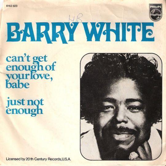 Coverafbeelding Can't Get Enough Of Your Love, Babe - Barry White