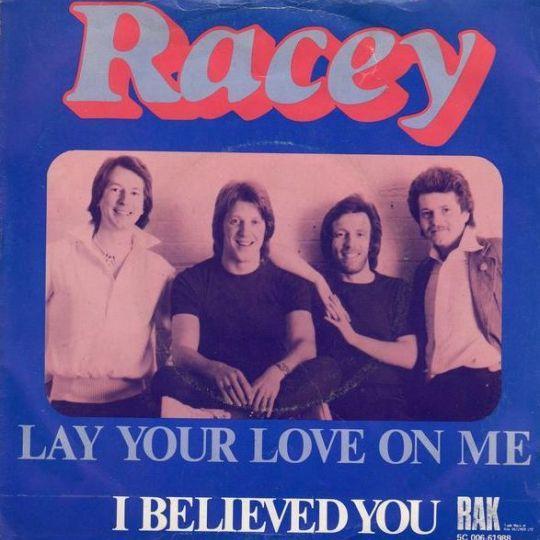 Coverafbeelding Lay Your Love On Me - Racey