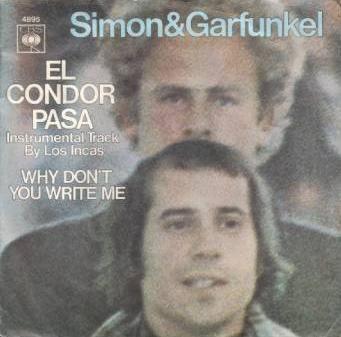 Coverafbeelding Simon & Garfunkel - instrumental track by Los Incas - El Condor Pasa