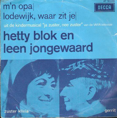 Coverafbeelding Hetty Blok en Leen Jongewaard - M'n Opa