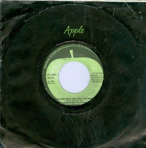 Coverafbeelding John Lennon with The Plastic Ono Nuclear Band - Whatever Gets You Thru' The Night