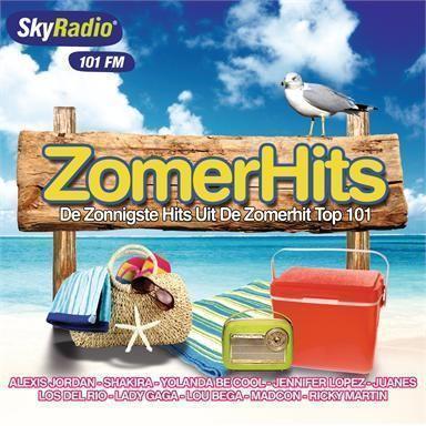 Coverafbeelding various artists - sky radio zomerhits - de zonnigste hits uit de zomerhit top 101