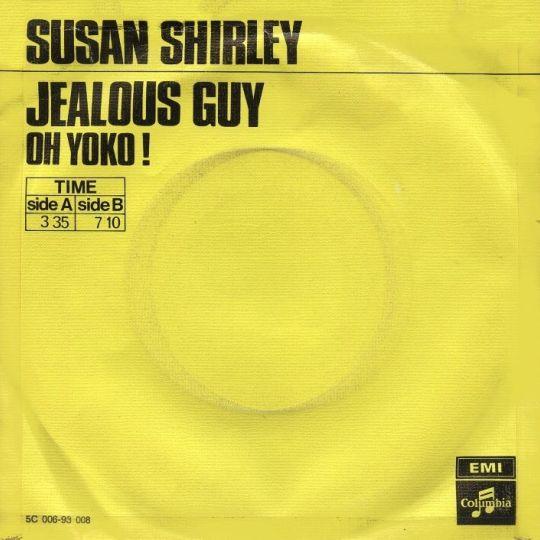 Coverafbeelding Susan Shirley - Jealous Guy