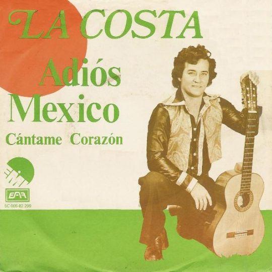 Coverafbeelding La Costa - Adiós Mexico