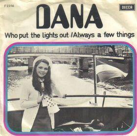Coverafbeelding Dana - Who Put The Lights Out