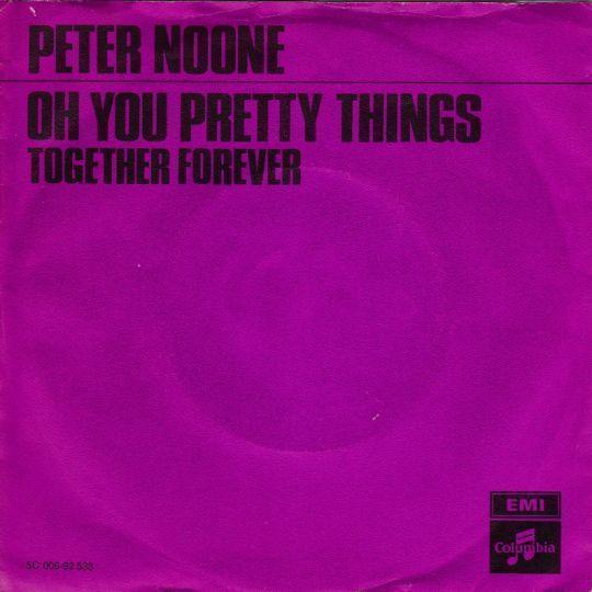 Coverafbeelding Oh You Pretty Things - Peter Noone