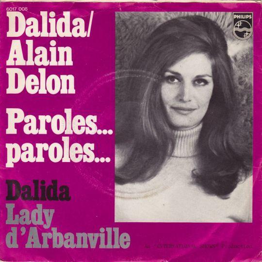 Coverafbeelding Dalida/Alain Delon - Paroles... Paroles...