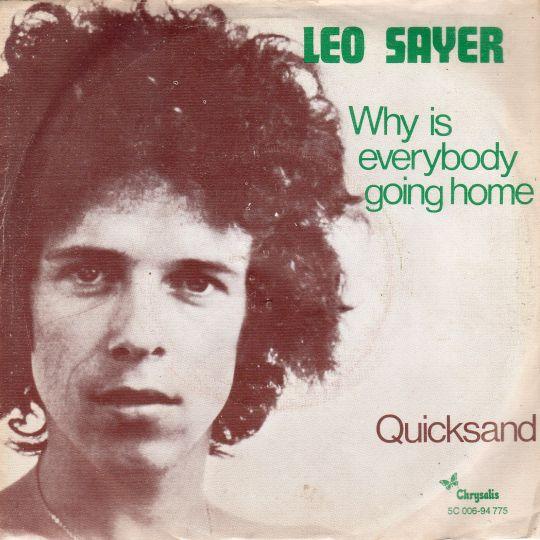 Coverafbeelding Leo Sayer - Why Is Everybody Going Home