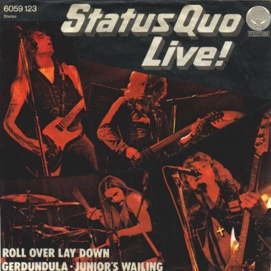 Coverafbeelding Status Quo - Live! : Roll Over Lay Down