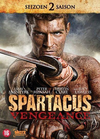 Coverafbeelding andy whitfield, lucy lawless e.a. - spartacus - seizoen 2: vengeance