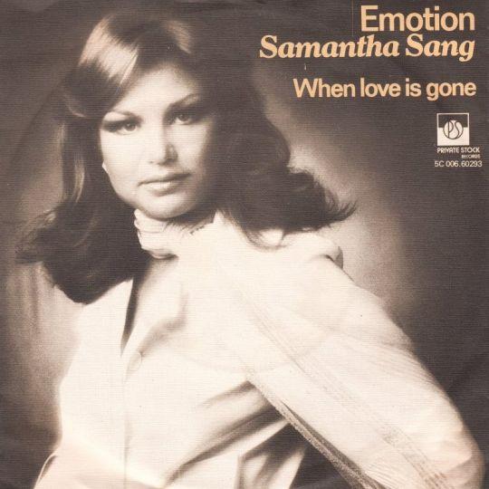 Coverafbeelding Samantha Sang - Emotion