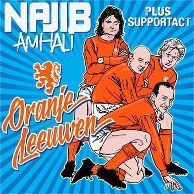 Coverafbeelding Najib Amhali & PlusSupportAct - Oranje leeuwen