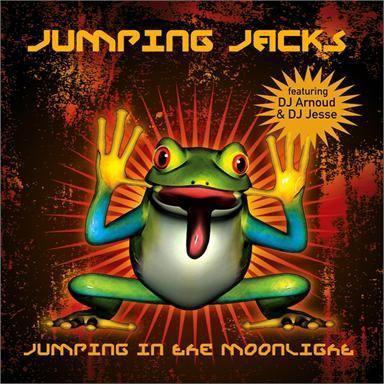 Coverafbeelding Jumping Jacks featuring DJ Arnoud & DJ Jesse - Jumping In The Moonlight