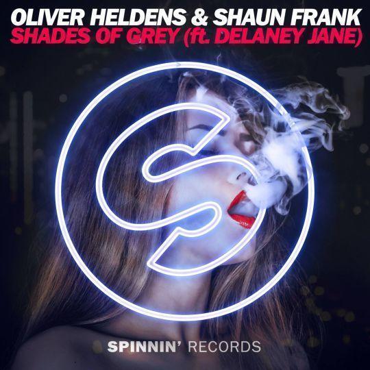 Coverafbeelding Oliver Heldens & Shaun Frank (ft. Delaney Jane) - Shades of grey