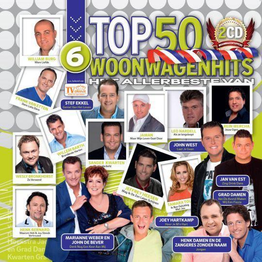 Coverafbeelding various artists - top 50 woonwagenhits - 6