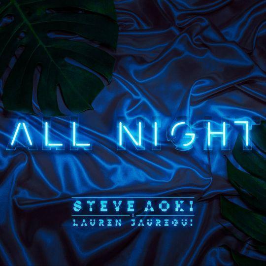 Coverafbeelding Steve Aoki & Lauren Jauregui - All night
